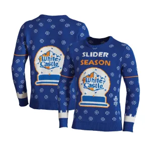 2020 White Castle Restaurant Lighted Ugly Christmas Sweater- What you Crave!