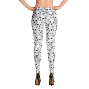 ANGORA KITTY FACES Leggings