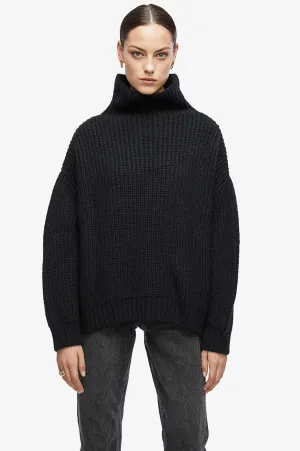 Black Anine Bing Sydney Sweater - Stylish and Versatile