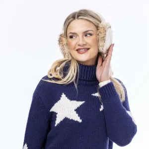 Aran Cable Ear Muffs