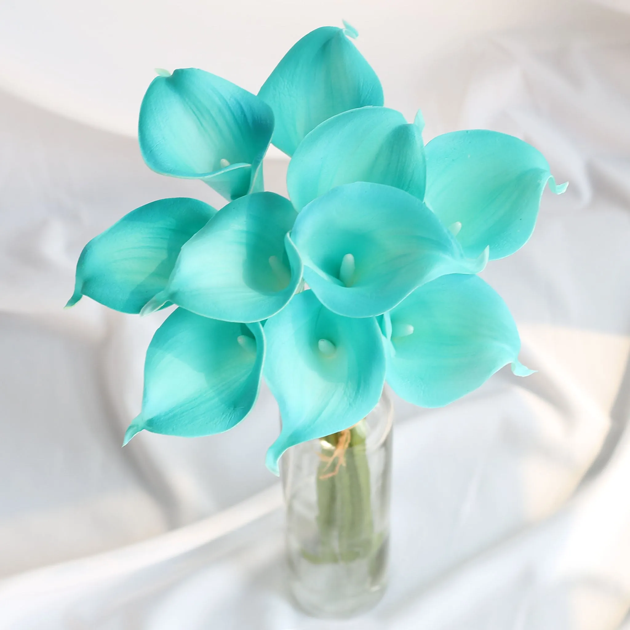 Calla Lily Bouquet Artificial Flowers 10pcs