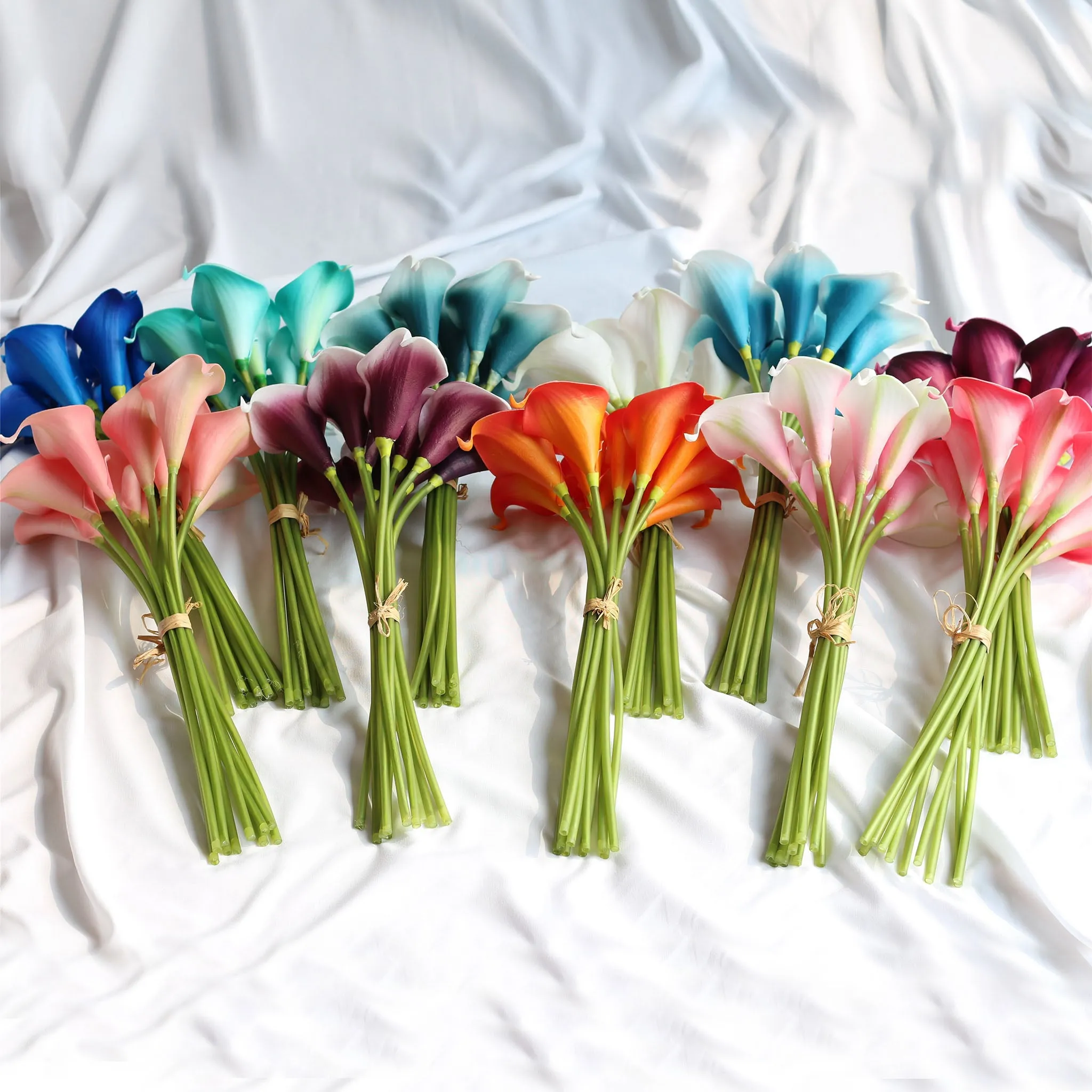 Calla Lily Bouquet Artificial Flowers 10pcs