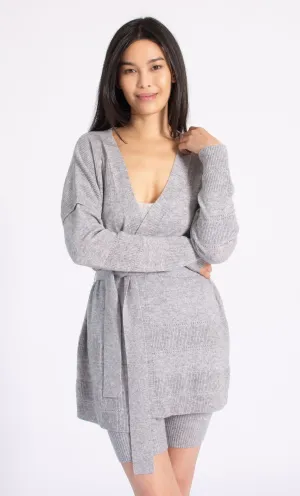 Cashmere Wrap Duster Sweater