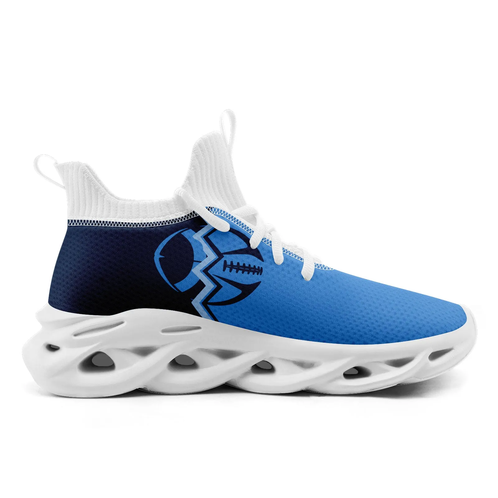 Custom Deep Blue Light Blue Tennessee Maxsoul Shoes Personalized Sneaker FN030A-D028017-32