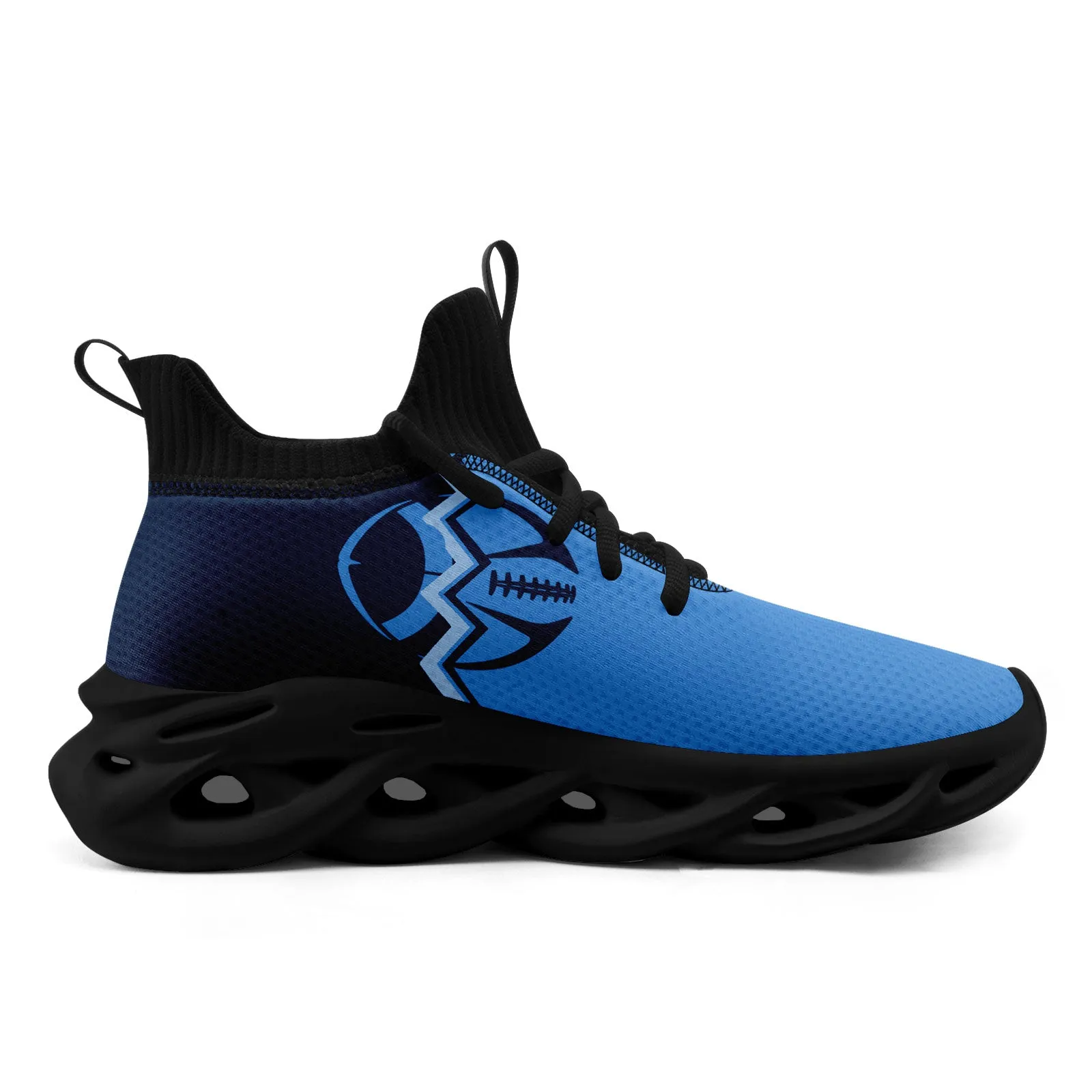 Custom Deep Blue Light Blue Tennessee Maxsoul Shoes Personalized Sneaker FN030A-D028017-32