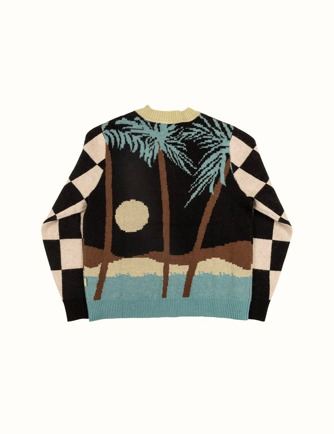 Duvin Design Company Tropical Cardigan - BLACK