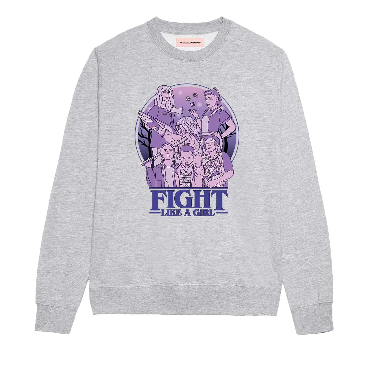 Fight like A Girl Feminist Sweatshirt