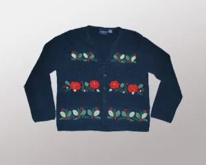 Flower Power-Small Christmas Sweater