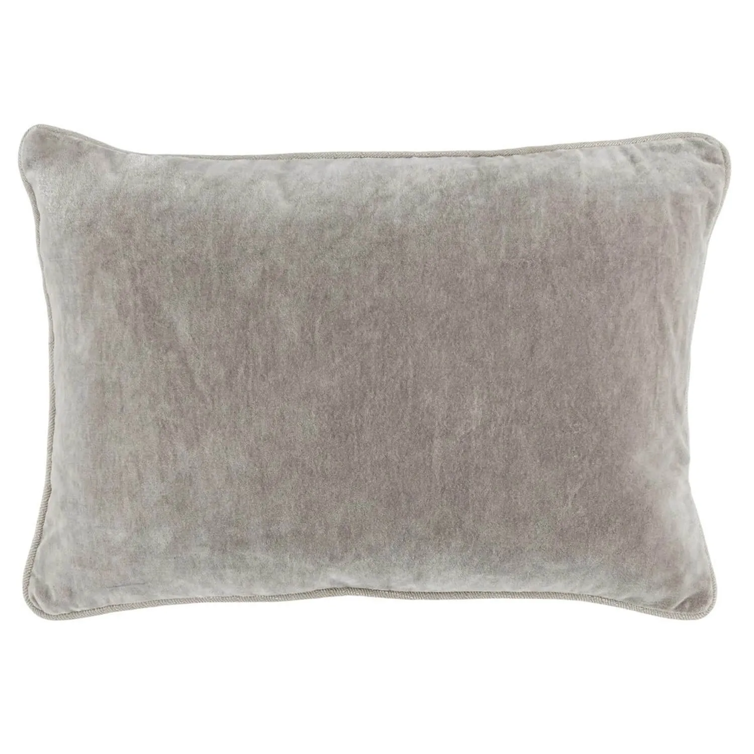 Heirloom Lumbar Pillow, Silver