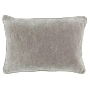 Heirloom Lumbar Pillow, Silver