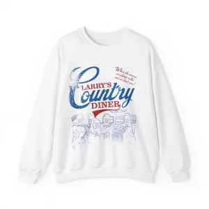 Larry's Country Diner Crewneck Sweatshirt