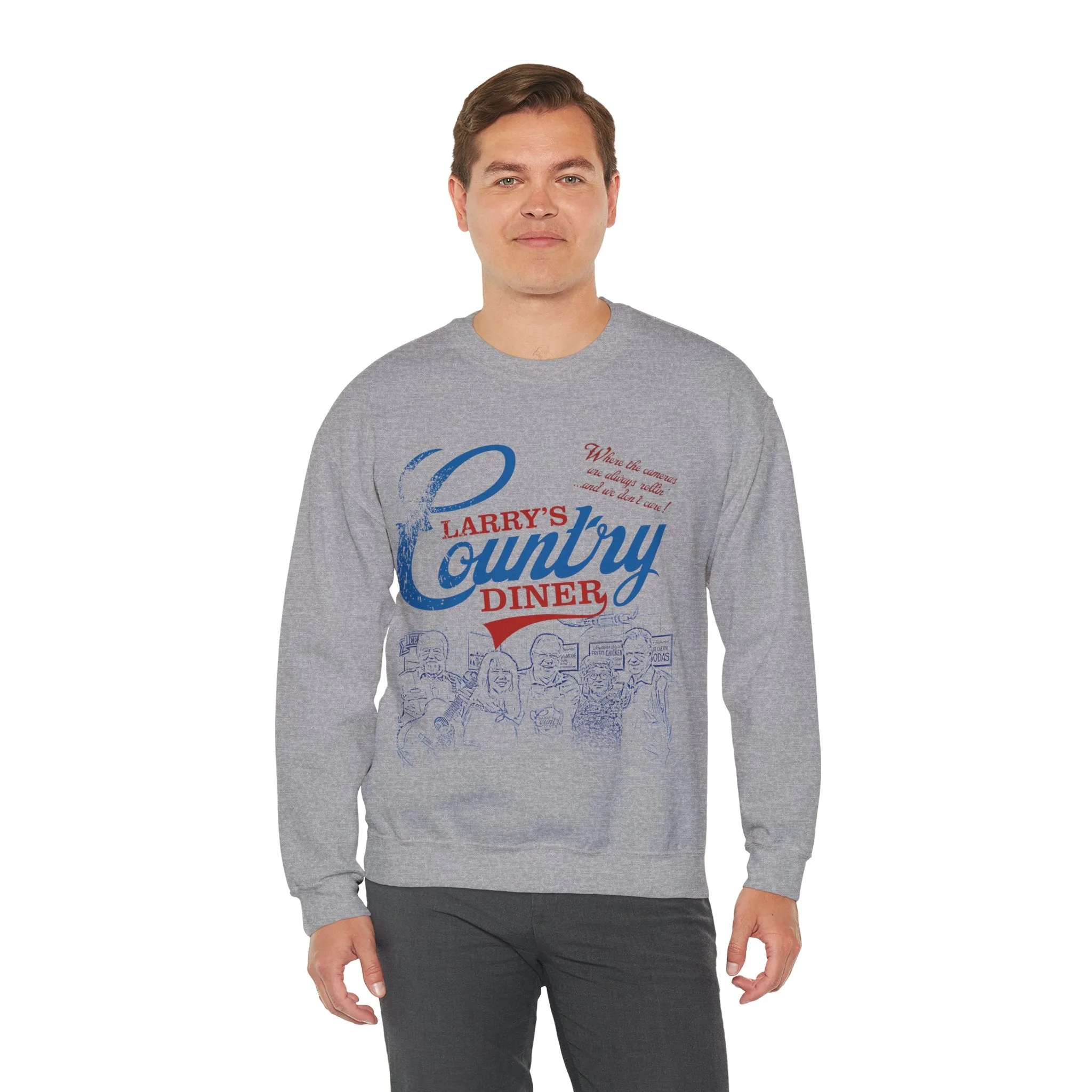 Larry's Country Diner Crewneck Sweatshirt