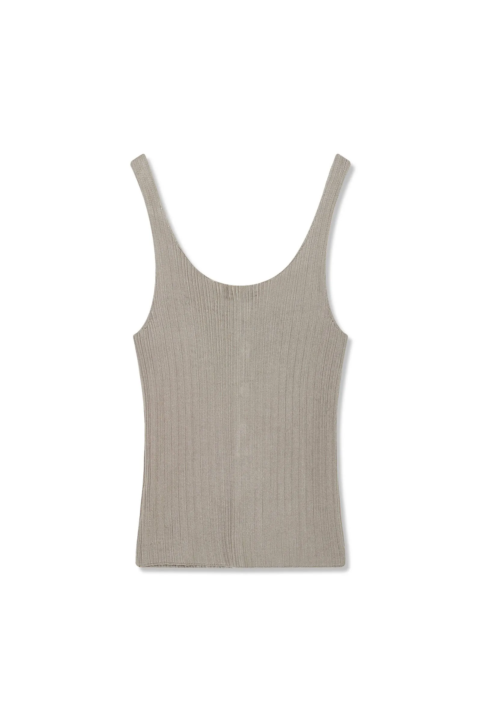 LILY Solid Color Knitted Camisole