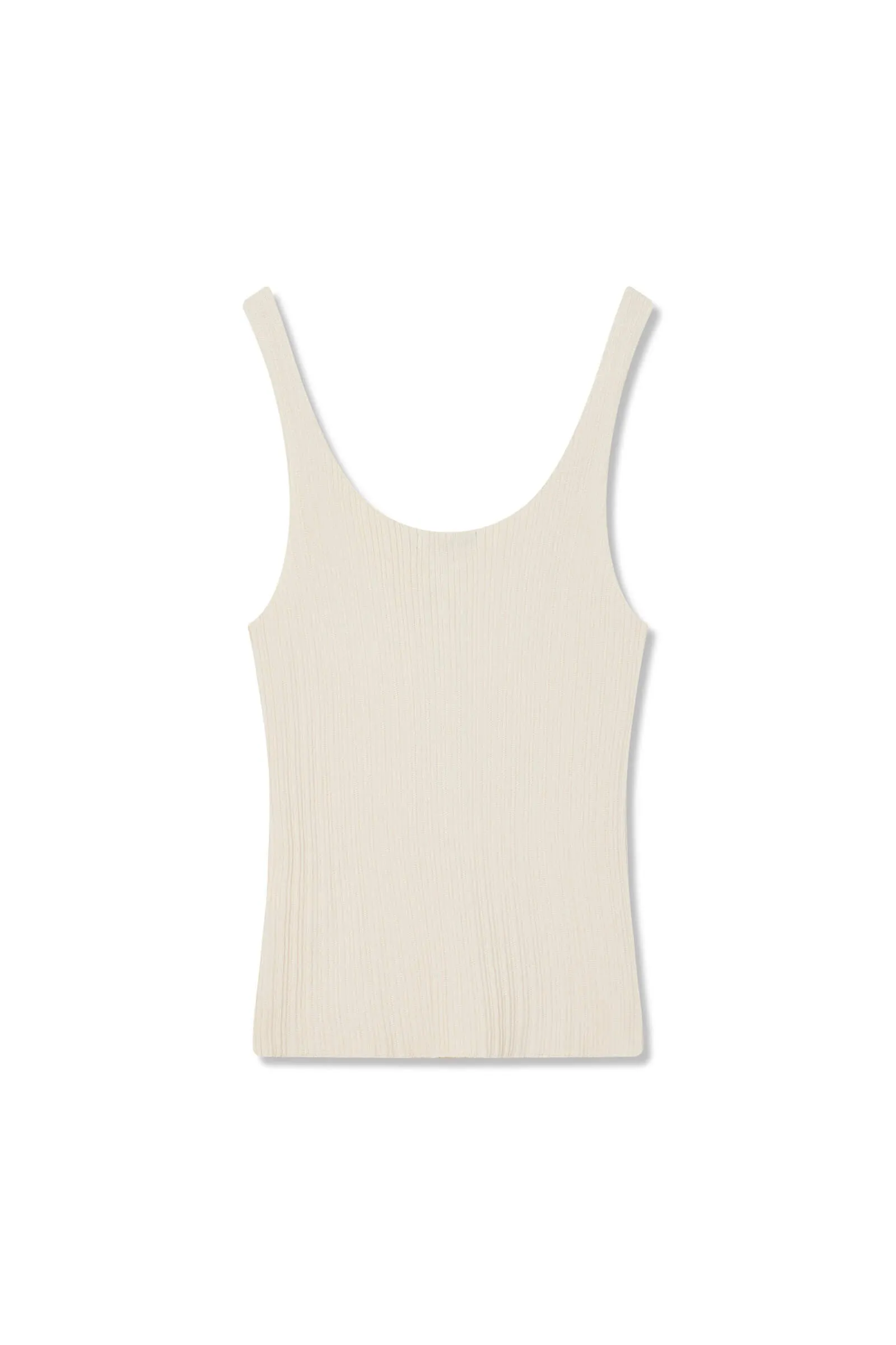 LILY Solid Color Knitted Camisole