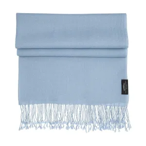 Luxury Pashmina Shawl Pale Blue