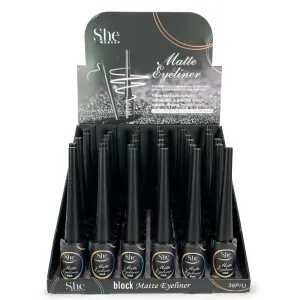 Matte Black Liquid Eyeliner (36 units)