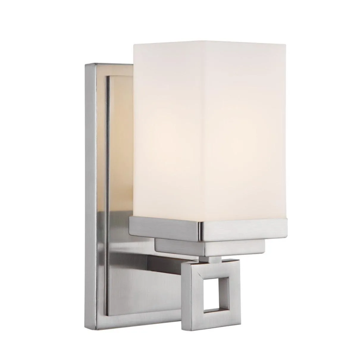 Nelio 9 in. Armed Sconce Gray finish