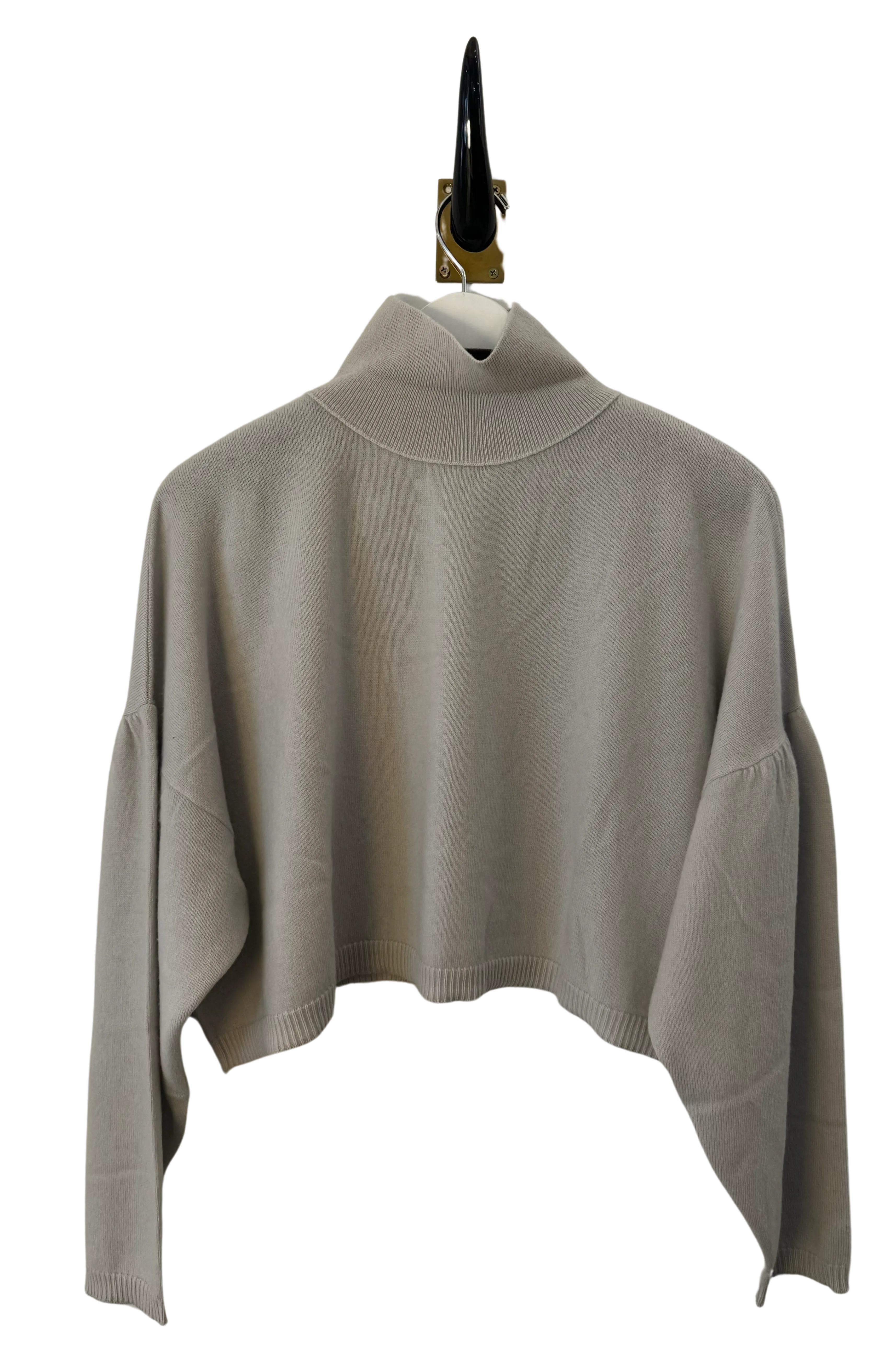 Powder Swing Mock Neck Sweater