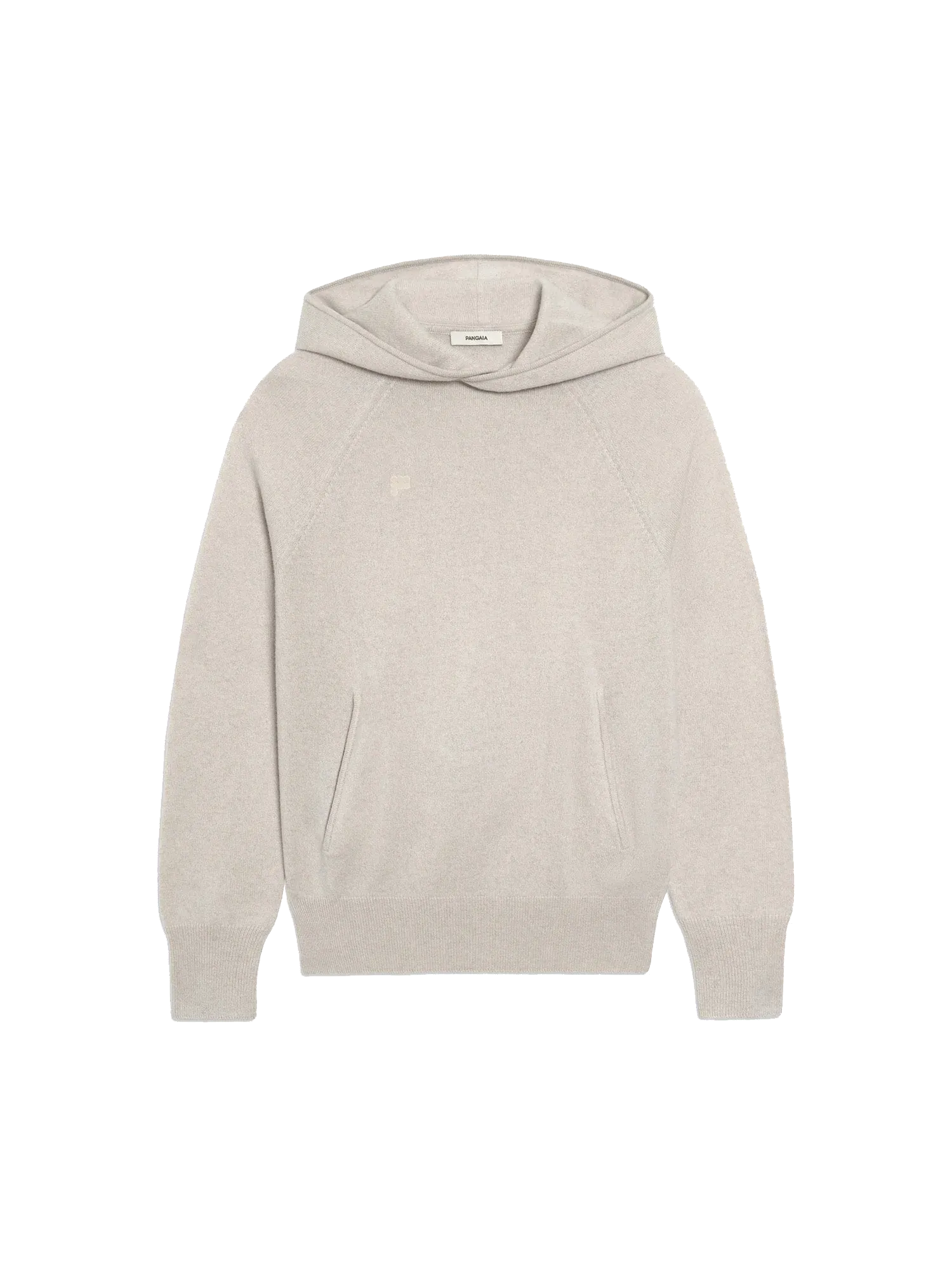 Recycled Cashmere Hoodie—oatmeal