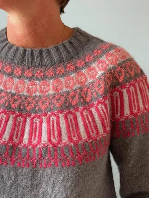 Rosir Icelandic sweater by Önling, No 1 knitting kit