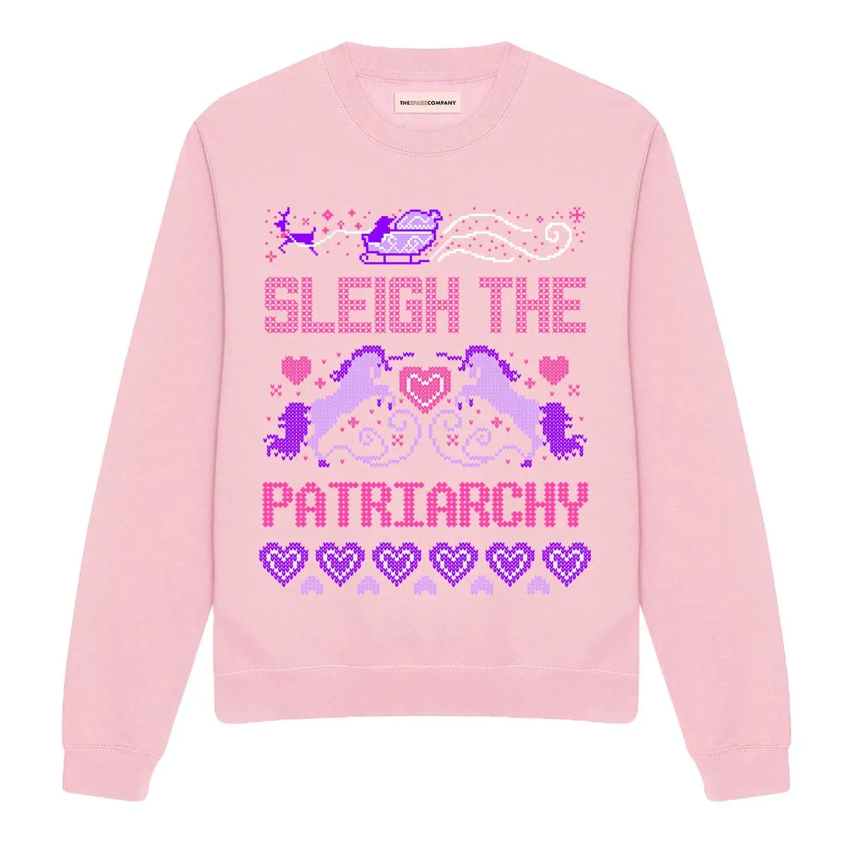 Sleigh The Patriarchy - Ugly Christmas Jumper