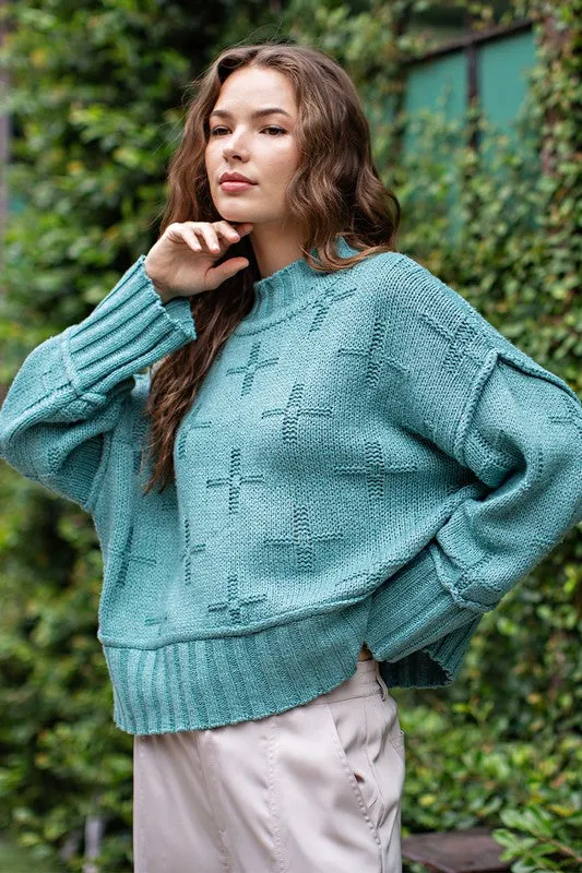 Sydney Mock Neck Sweater