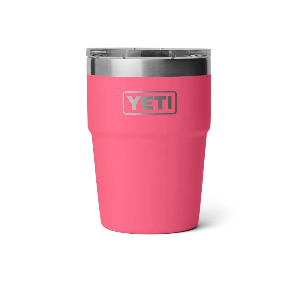 Yeti Rambler 16oz Stackable Cup Tropical Pink